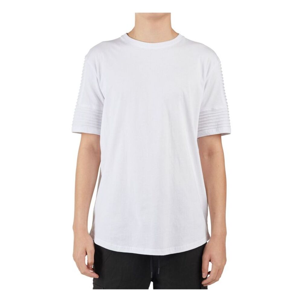 NANA JUDY Mens Maverick White Classic Fit T-Shirt M